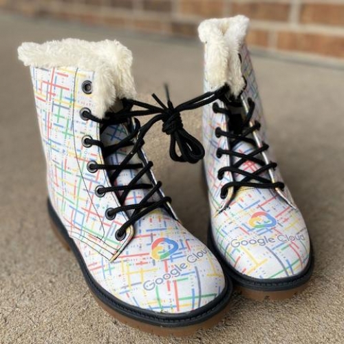 Custom Printed Work Boots - The Boots with the Fur