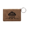 Leatherette ID Holder with Keyring