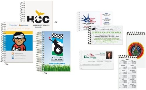 Business Card Notebooks w/ Covers Printed