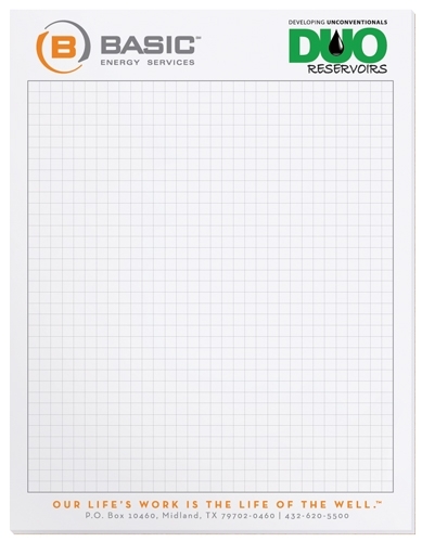 Scratch Pad w/100 Sheets (8 3/8