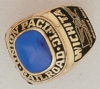 Winner's Circle Corporate 10K Gold Ring W/ Square Center