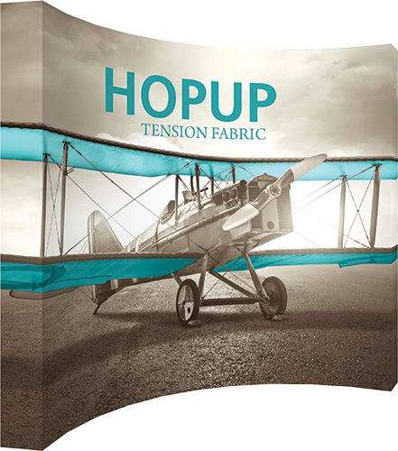 Hopup™ 13ft Extra Tall Curved Display with Endcaps