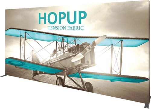 Hopup™ 15ft Full Height Straight Display Full Fitted Graphic
