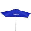 7' USB Solar Steel Market Umbrella