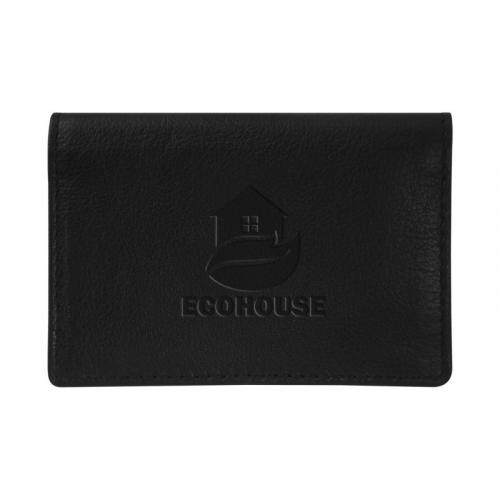 Leather Color Block ID Wallet