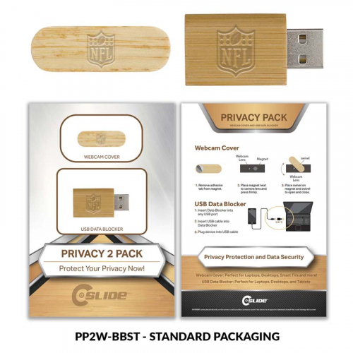 Bamboo Privacy 2 Pack with Standard Packaging