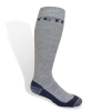 Wool Knee High Ski/Snowboard Sock w/Knit-In Design