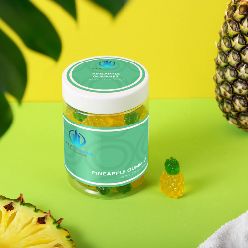 Pineapple Gummies: Large Jar
