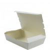 Small White Paper To-Go Box